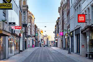 Lockdown Herestraat Groningen All (empty)