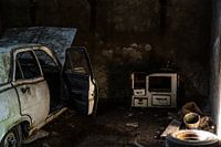 Urbex Stillleben mit Auto