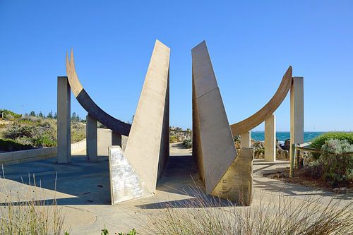 De zonnewijzer van Cottesloe