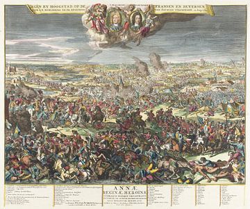 Romeyn de Hooghe, Schlacht von Höchstädt, 1704