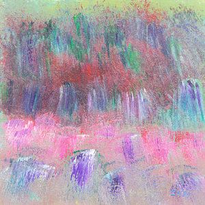 EH PAINTING ART 1989 #0390 Bloemenveld Softone