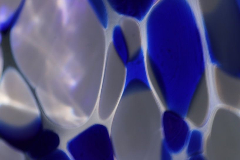 Glass II blue by Monique D. van de Wal