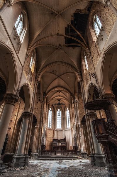 Verlassen Kirche von Jeroen Linnenkamp