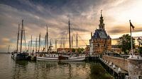 De hoofdtoren hoorn