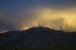 Nieuw Zeeland - southern alps sunset von Jeroen van Deel