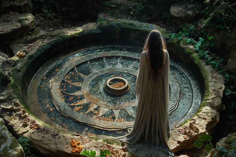 The guardian of the ancient well by artefacti