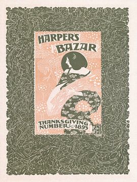Will Bradley - Harpers Bazaar Thanksgiving van Old Masters