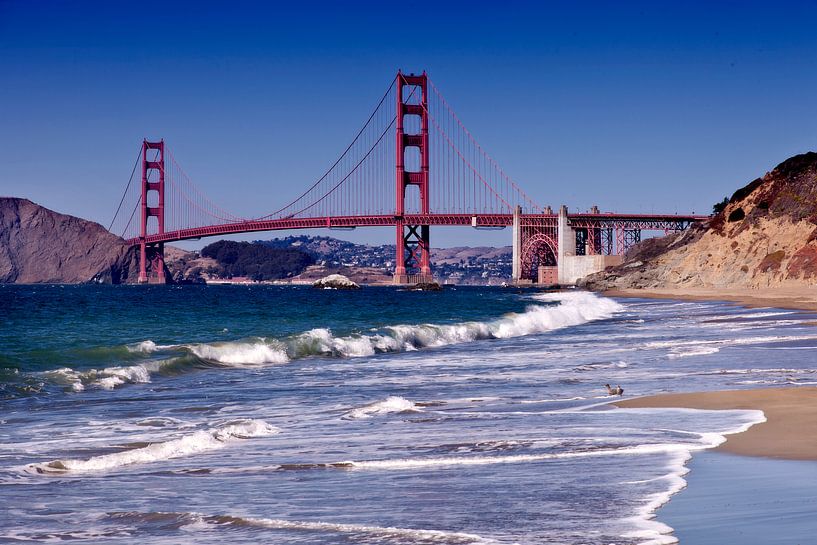 Golden Gate Bridge - Baker Beach par Melanie Viola