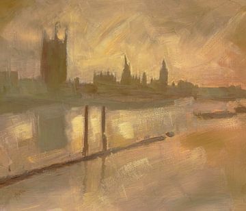 View of Westminster Palace by Nop Briex