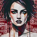 The confident woman who doesn't shy away from anything by Jan Keteleer (JanKé): A Journey Beyond the Canvas thumbnail