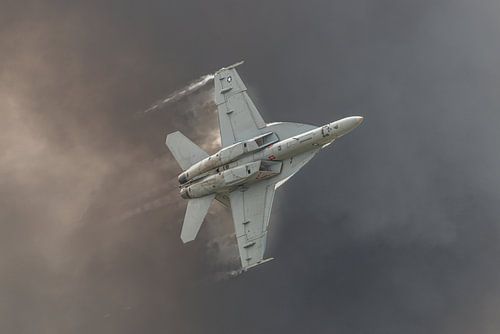 U.S. Navy Boeing F/A-18F Super Hornet.