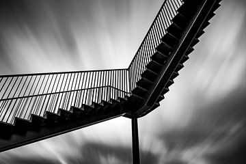 stairs to... by Fine art by leeflang
