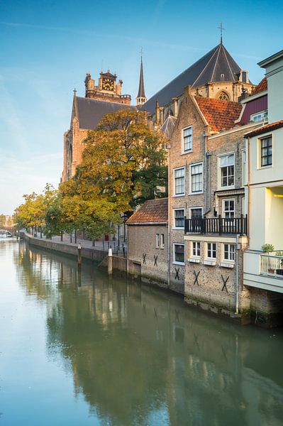 Dordrecht in de herfst van Jan Koppelaar