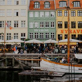Nyhavn Kopenhagen Denemarken van Jessie Jansen