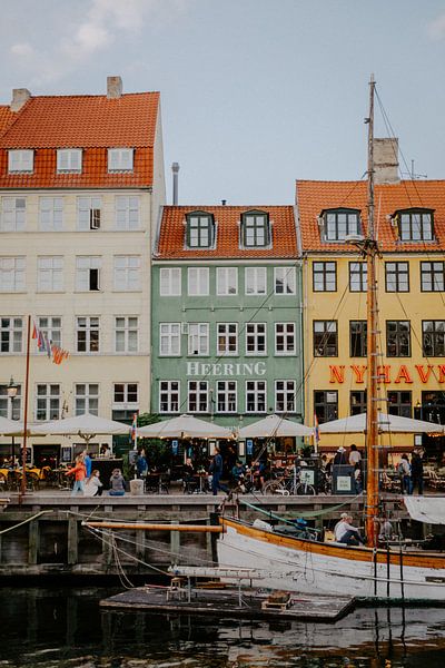 Nyhavn Copenhagen Denmark by Jessie Jansen
