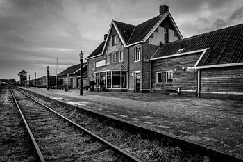 Verlaten treinstation