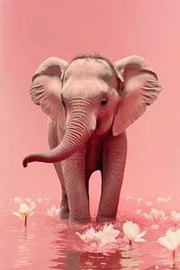 Young Elephant von Treechild