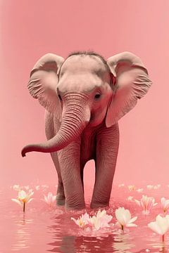 Young Elephant von treechild .