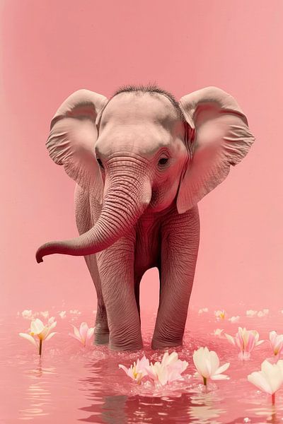 Young Elephant by Treechild