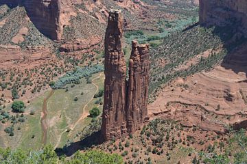 Spider Rock in Canyon de Chelly van Bernard van Zwol