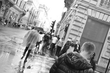 Regenachtig Rome van Straatfotografie