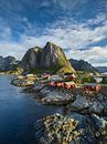 Vissershutten in Reine II van Rainer Mirau thumbnail