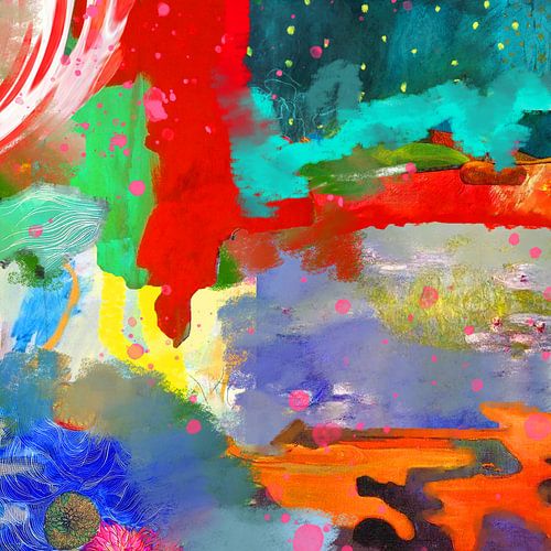 Modern abstract painting