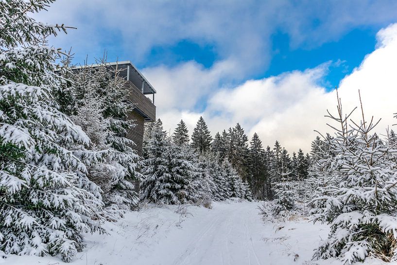 First winter hike on the Rennsteig by Oliver Hlavaty