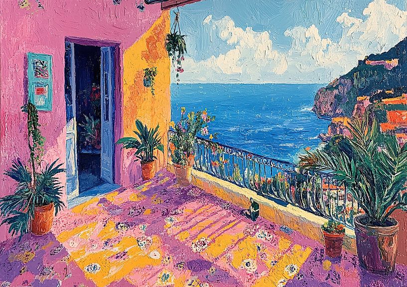 Matisse inspires Mediterranean by Niklas Maximilian