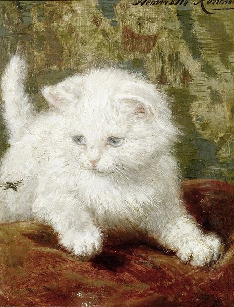 Henriëtte Ronner-Knip - Neugier von Peter Balan