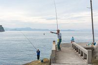 Three fishermen