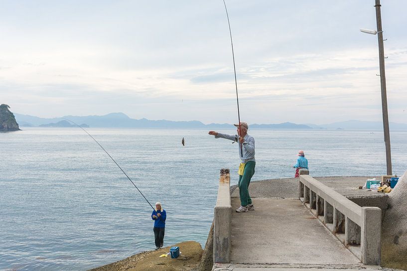 Three fishermen by Marijn Kuijper