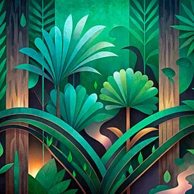 Palmbladeren van ¡ guay !