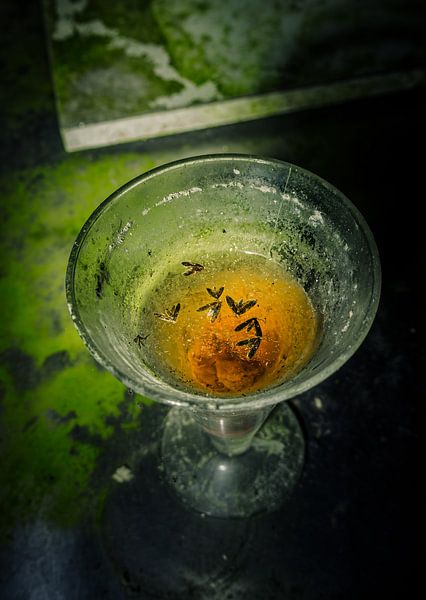 Vergessener Cocktail im Lost Place – Ein Glas voller Geschichten von InfiniteArtLabs
