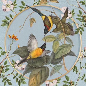 Botanical Collage van Marja van den Hurk