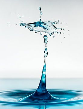 Water drops #9 van Marije Rademaker
