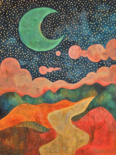 Moonlight over Starry Hills