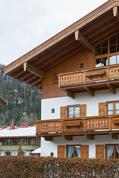 Residential house in typical Bavarian style in Reit im Winkl