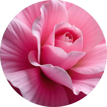 Roze Begonia bloem close-up van Markus Gann