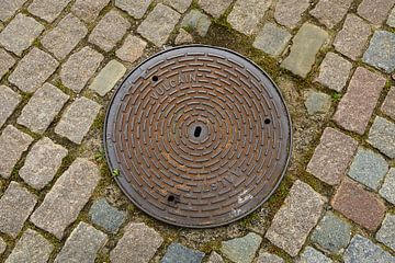 Round manhole cover Vulcain – Ghent by MMFoto