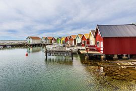 Fischereihafen in Brevik auf der Insel Südkoster bei Strömstad