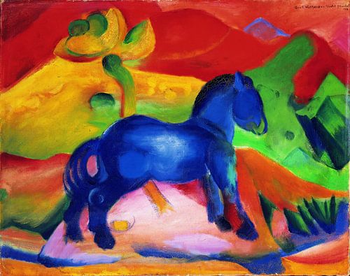Franz Marc, Blauw Paard, 1912
