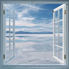 Salt lake by Poster Art Shop