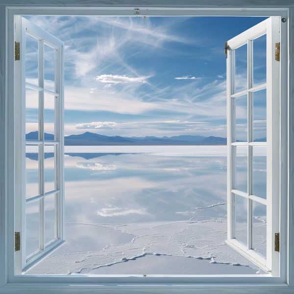 Salt lake by Poster Art Shop