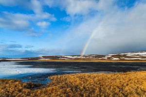 Regenbogen im Hochland