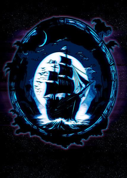 navire dans la nuit par irvan halim