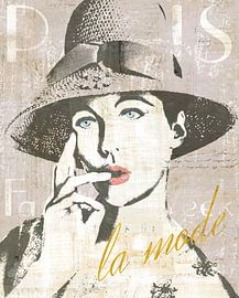 Fashion Week Paris Serigraphie IV, Sue Schlabach von Wild Apple