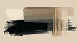 Aardse Abstracte Elegantie van Imagine