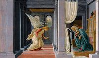Sandro Botticelli. Die Verkündigung von 1000 Schilderijen Miniaturansicht