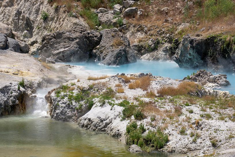 Geologische Stätte Hot Creek von Reis Genie